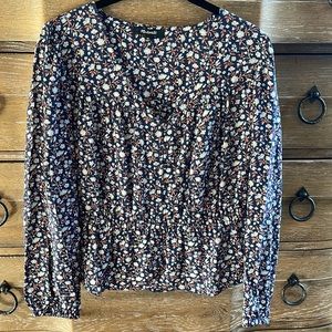 Madewell peplum top